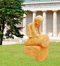 🔶Steinfigur Heidi auf