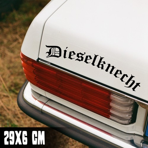 Auto aufkleber dieselknecht - auto, "dieselknecht"