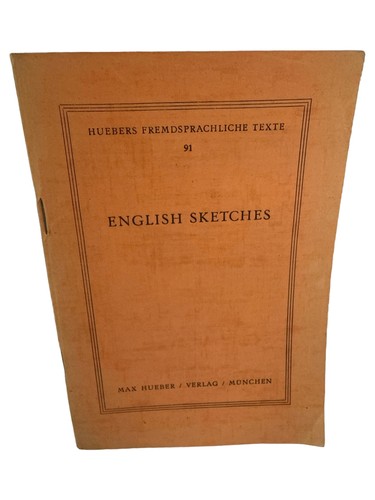 Max hueber english sketches - hueber,