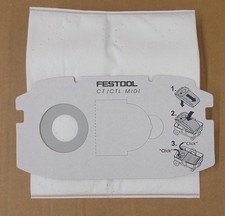 Festool 5x SELFCLEAN Filtersack SC FIS-CT MIDI Vlies besonders reißfest