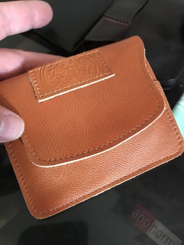 Vintage geldbörse aus echtem - vintage,