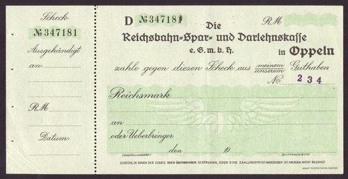 Reichsbahn spar und - reichsbahn-, spar-