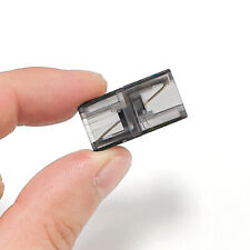 Verbinder Telefon-Adapter Kupplung RJ-11 6P4C Modular Kabel Buchse schwarz MINI