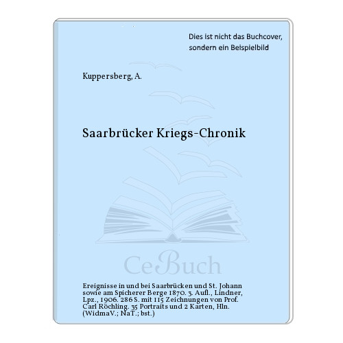 Kuppersberg saarbrücker - a.:,