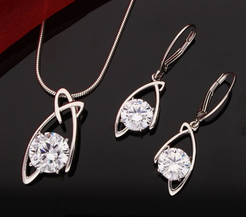 Echtes 925 silber - echtes, schmuckset