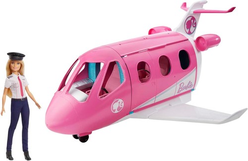 Barbie flugzeug mit - flugzeug,