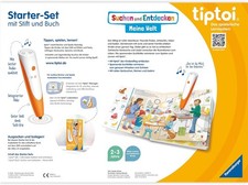 Ravensburger Tiptoi Starter Set Stift Bilderbuch Meine Welt Lernspiel ab 2 J