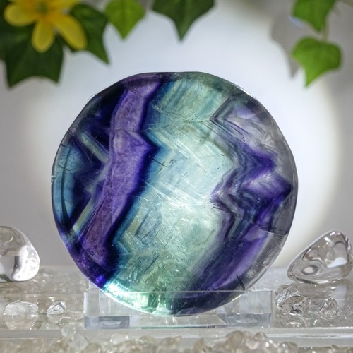 Regenbogen fluorit schale - fluorit,