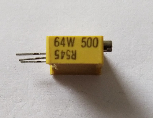 Trimmer potentiometer trim - potentiometer,