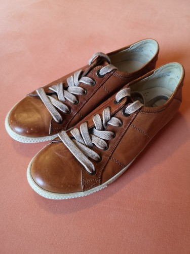 Paul green leder sneaker - green,