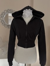 H&M Crop Korsett Hoodie Jacke