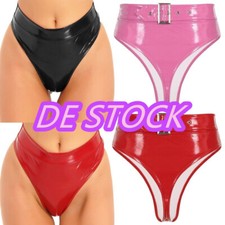 DE Damen Wetlook Lackleder