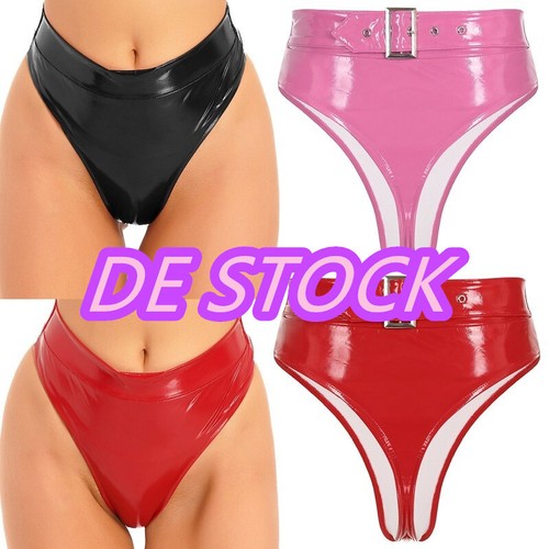 Damen wetlook lackleder - damen,
