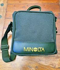 Minolta Profi - Fototasche schwarz-gold wie neu!