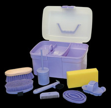 Putzbox befüllt LILA für