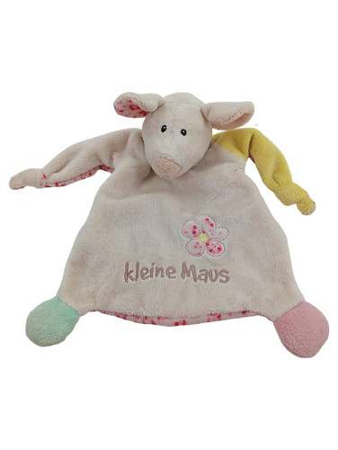 Nici schmusetuch maus - schmusetuch, beige