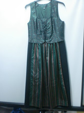Grün geblümtes dirndl 44 - gr.,