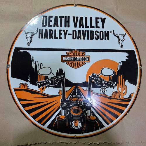 Harley death valley porzellan - death,