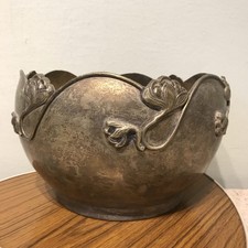 Schale Jugendstil Messing