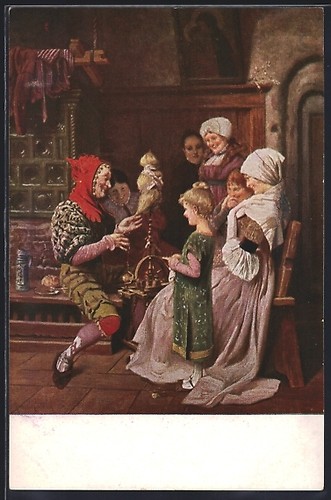 Künstler hermann kaulbach - künstler-ak,