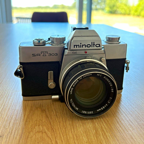 Minolta srt 303 clc - 303, analoge