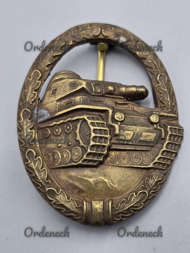 Panzerkampfabzeichen bronze - -,
