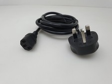 Für ALESIS RA150 Verstärker Netzkabel Netzkabel Kabel 2 m UK-Stecker