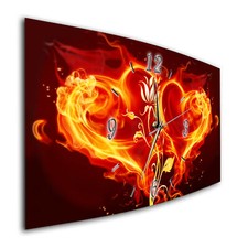 BM Wanduhr 60 cm x 30 cm