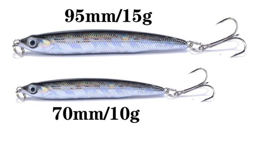 Silver hard lure - silver, wobbler