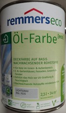 Öl-Farbe 0.75 L , Remmers ECO,  Deckfarbe Holzfarbe Holzschutz , versch. Farben