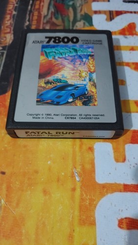 Fatal run atari 7800 - fatal, (1987)