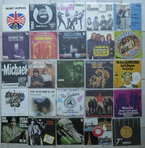 Singles rock 70 - 25, 70's