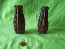 2 x Zierelement Holzverzierung antike Möbel Eckverzierung,Möbelteil,Restauration