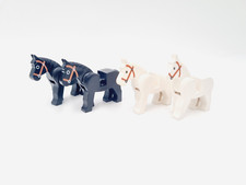 Lego Pferde Classic Ritter Western Town City Castel Tiere Auswahl