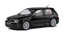 + VOLKSWAGEN VW Golf 4 R32 Modellauto schwarz in 1:43 Solido S4313603