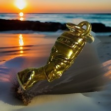 14K 585er KETTENANHÄNGER  ANHÄNGER GOLD NEFERTIRI NOFRETETE ÄGYPTEN KÖNIGEN