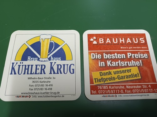 Sehr selten bierdeckel - sehr,