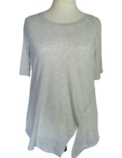 Sheego Damen T-Shirt Grau