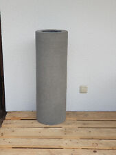 Blumensäule Beton-Optik Pflanzsäule Pflanzkübel Blumentopf