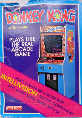 Intellivision donkey kong - donkey,