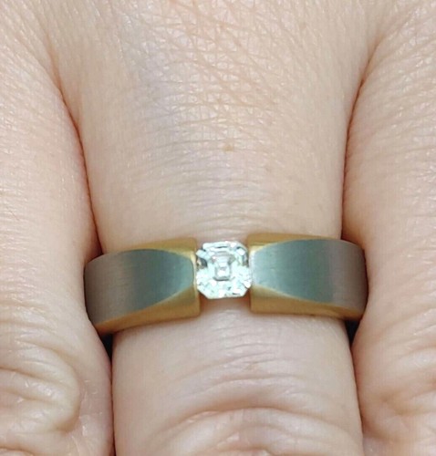 Kado damen edelstahl ring mit - damen,