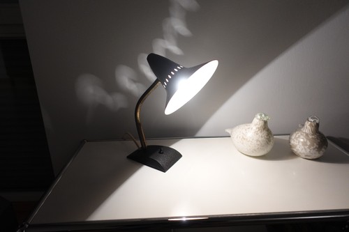 Kleine vintage hexenhutlampe - vintage,