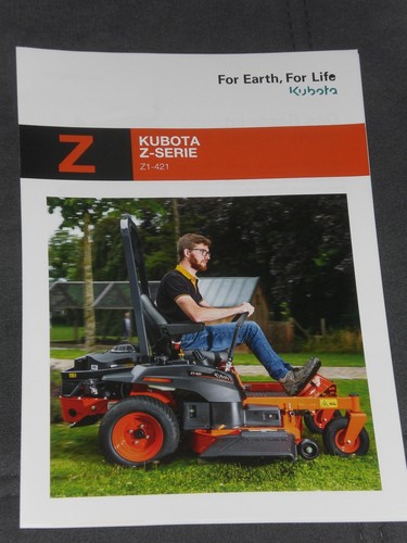 Kubota serie aufsitzmäher - z-serie,