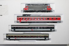 Roco 41062 Schweizer Personenzug mit Elok Re 4/4 SBB 3-Leiter-DC Spur H0 OVP