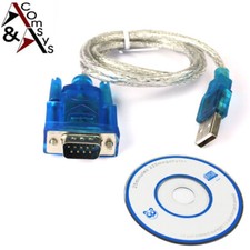 USB RS-232 COM Port Seriell Kabel Adapter Konverter PC Win Mac Linux Raspbe 80cm