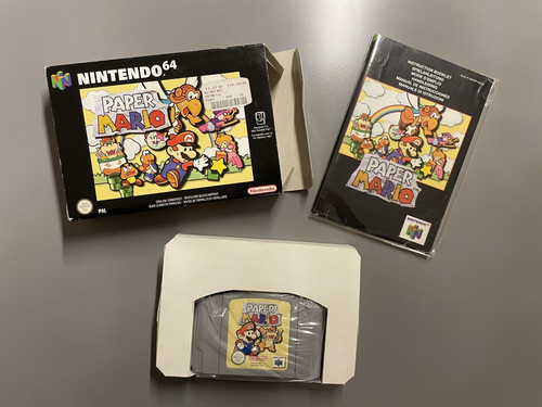 Paper mario nintendo ovp - paper, 64