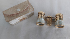 altes Opernglas, kleines Fernglas, mit Perlmutt-Besatz, gebraucht