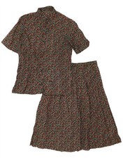 Vintage Damen 2-teiliges Rock