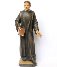 Große Holz Skulptur Figur