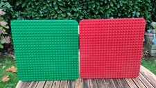2x ORIGINAL Lego DUPLO große Platte 38 x 38cm Bauplatte Grundplatte 24x24 Noppen